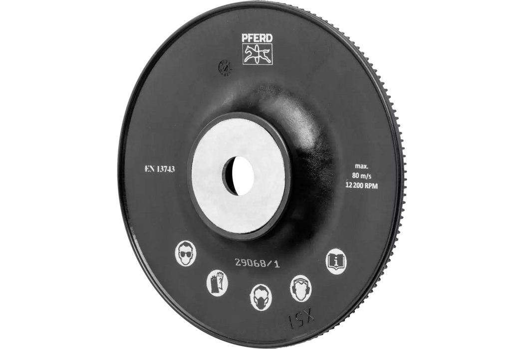 PFERD BACKING PAD 125MM M14 HIGH PERFORMANCE - QWS - Welding Supply Solutions
