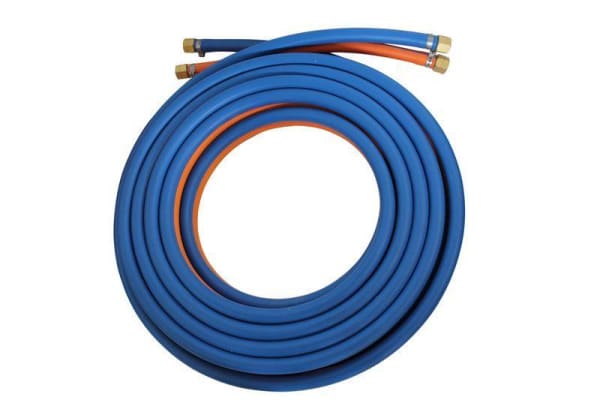 HARRIS 20MTR OXY/ACETYLENE HOSE SET WITH FITTINGS - QWS - Welding Supply Solutions