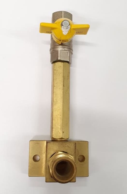 HARRIS H47 MOUNT BRACKET WITH ISOLATION VALVE (0607) - QWS - Welding Supply Solutions