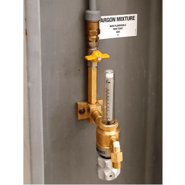 HARRIS REGULATOR ARGON 653 PIPELINE KIT - QWS - Welding Supply Solutions