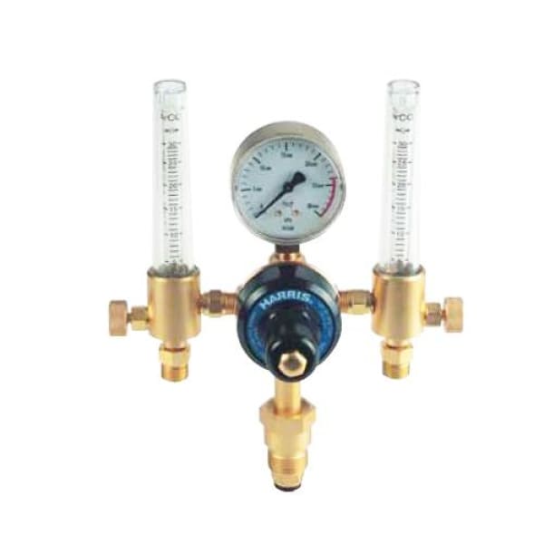 HARRIS REGULATOR ARGON DOUBLE FLOW CONTROL - QWS - Welding Supply Solutions