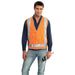 HIGH VIS VEST WITH REFLECTIVE STRIP SMALL - QWS - Welding Supply Solutions