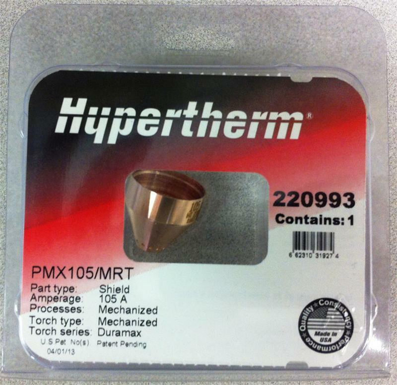HYPERTHERM 100AMP DURAMAX MECH TORCH SHIELD - QWS - Welding Supply Solutions