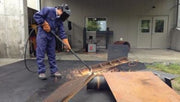 HYPERTHERM HYAMP 1200MM LONG SCRAP TORCH 45DEG 7.6M - QWS - Welding Supply Solutions