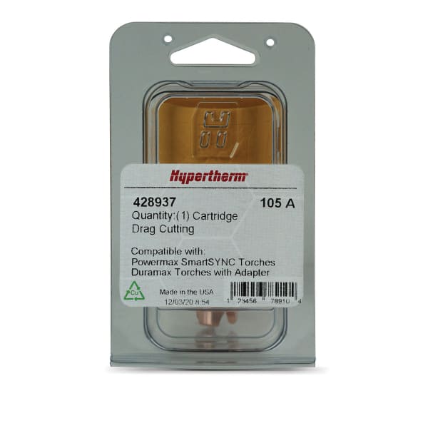 HYPERTHERM SMARTSYNC CARTRIDGE 105A DRAG NOZZLE - QWS - Welding Supply Solutions