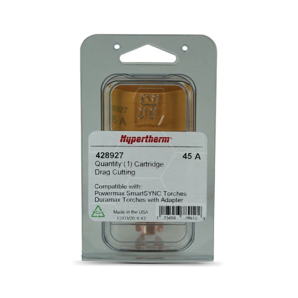 HYPERTHERM SMARTSYNC CARTRIDGE 45A DRAG NOZZLE - QWS - Welding Supply Solutions