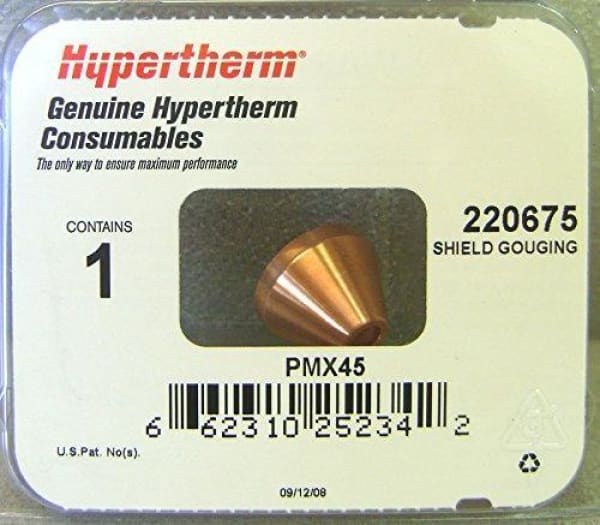 HYPERTHERM T45V SHIELD, GOUGING - QWS - Welding Supply Solutions