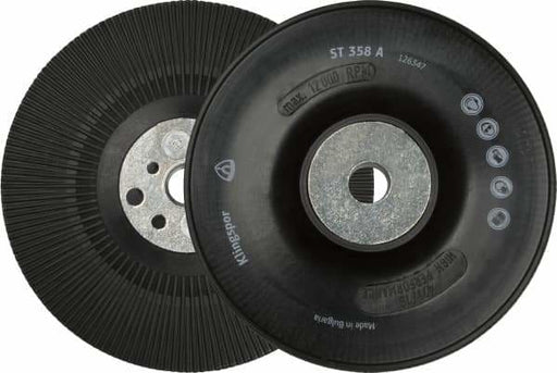 KLINGSPOR BACKING PAD 125MM M14 RIBBED - QWS - Welding Supply Solutions