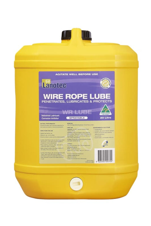 LANOTEC WIRE ROPE LUBE - 20LITRE CUBE - QWS - Welding Supply Solutions