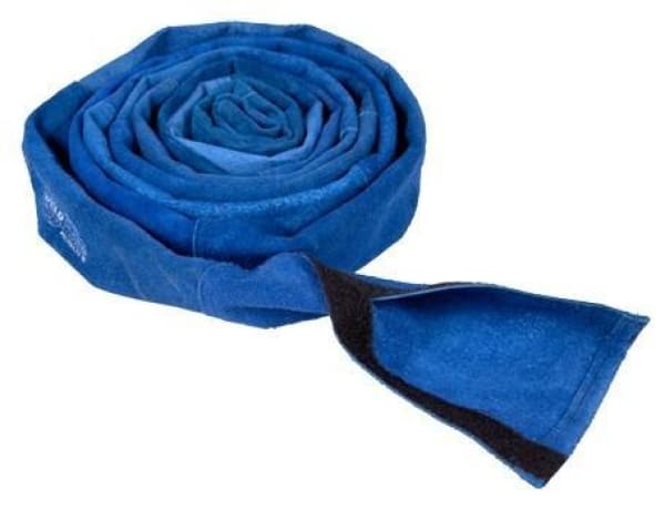 LEATHER CABLE COVER 7M X 150MM VELCRO - QWS - Welding Supply Solutions