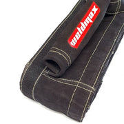 LEATHER CABLE COVER 8M X 100MM VELCRO - QWS - Welding Supply Solutions