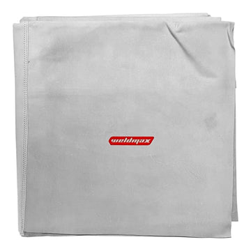 LEATHER DRAPE BLANKET WELDMAX 1800X1800MM WITH EYELETS - QWS - Welding Supply Solutions
