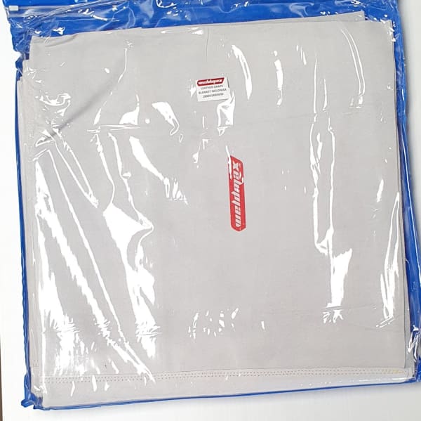 LEATHER DRAPE BLANKET WELDMAX 1800X1800MM WITH EYELETS - QWS - Welding Supply Solutions