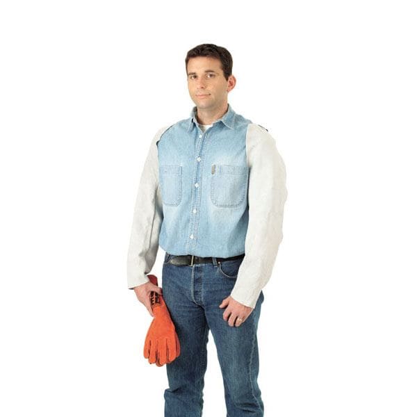 LEATHER WELDERS SLEEVES - QWS - Welding Supply Solutions