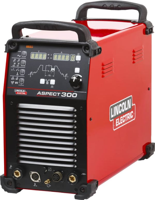 LINCOLN ASPECT 300 AC/DC TIG WELDER PACKAGE - QWS - Welding Supply Solutions