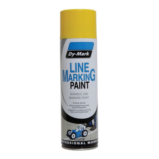 LINE MARKING PAINT YELLOW 350G - QWS - Welding Supply Solutions