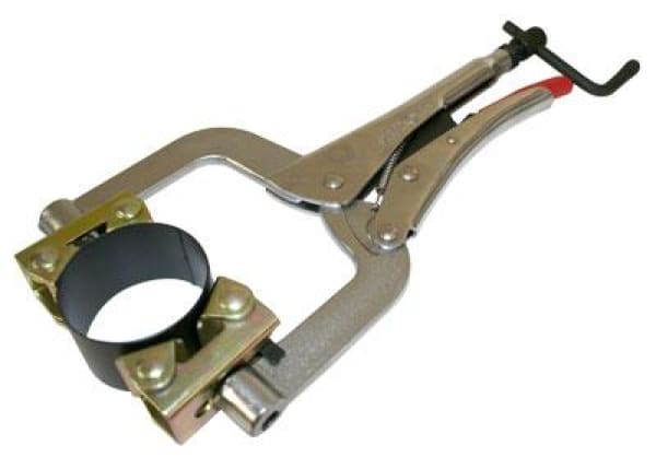 LOCKING PLIERS WITH V-PADS 25-50MM - QWS - Welding Supply Solutions
