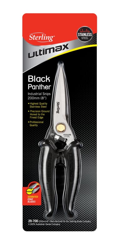 LONG CUT BLACK PANTHER SNIPS - QWS - Welding Supply Solutions