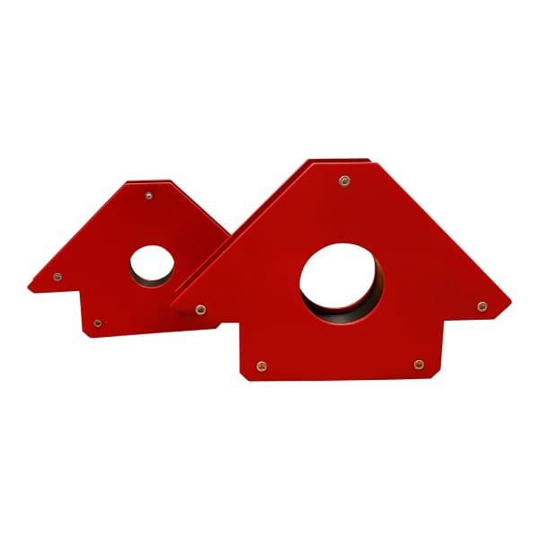 MAGNETIC WELDER SQUARE ARROW MEDIUM RED (25LBS) - QWS - Welding Supply Solutions