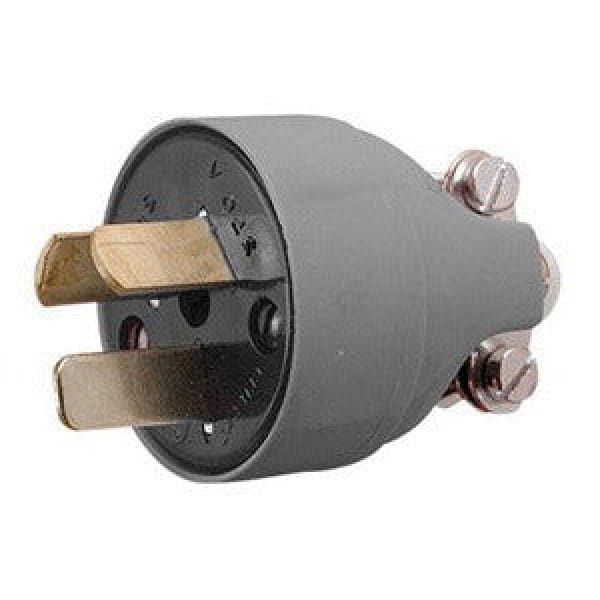 MAINS PLUG 20AMP 250V H/D MALE - QWS - Welding Supply Solutions