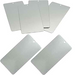 100X50X0.24MM TINPLATE METAL TAGS FOR GALVANISING / BOX1000 - QWS - Welding Supply Solutions