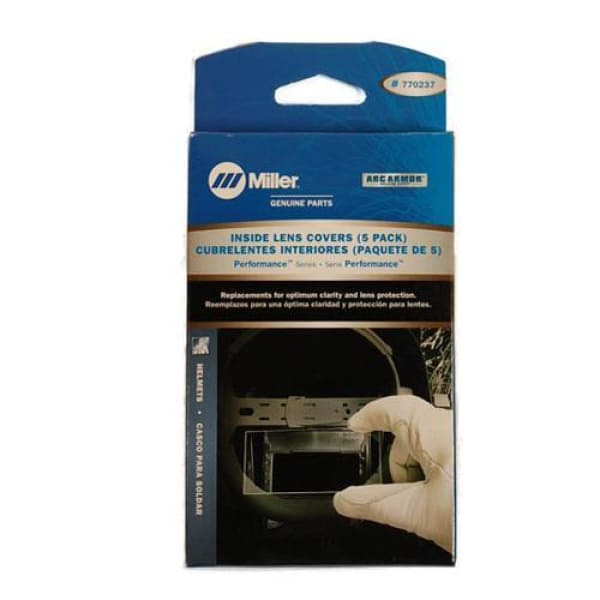 MILLER INNER LENS FOR WIA BLUE HELMET 107MM X 51MM - QWS - Welding Supply Solutions
