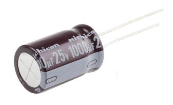 NICHICON PS 1000UF 25V DC ALLY CAPACITOR - QWS - Welding Supply Solutions