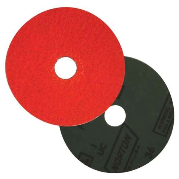 NORTON 125X22MM C36 BLAZE FIBRE DISCS - F980 98006 - QWS - Welding Supply Solutions