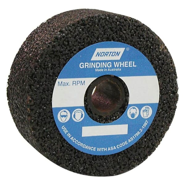 NORTON 63X13X9.53  ALOX FOUNDRY WHEEL BN205311 - QWS - Welding Supply Solutions