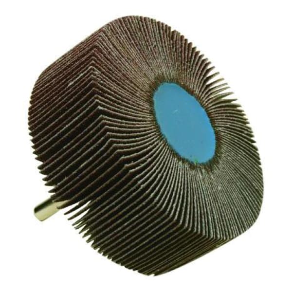 NORTON FLAP WHEEL 50X30MM P60 6MM SPINDLE CK382396 - QWS - Welding Supply Solutions