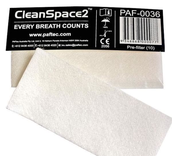 PAFTEC CLEANSPACE 2 PRE FILTER 10PK FOR STD PARTICULATE - QWS - Welding Supply Solutions