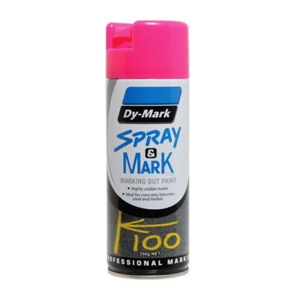 PAINT SPRAY N MARK FLUORO PINK 350G AEROSOL - QWS - Welding Supply Solutions