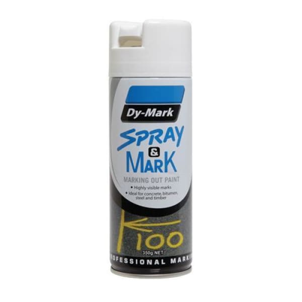 PAINT SPRAY N MARK WHITE 350G AEROSOL - QWS - Welding Supply Solutions