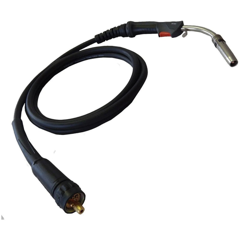 MIG TORCH MB36 4MTR 360AMP  BINZEL STYLE BLACK
