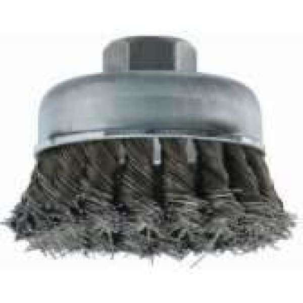 PFERD BRUSH CUP 100MM TWIST KNOT M14 - QWS - Welding Supply Solutions