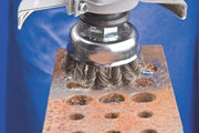 PFERD BRUSH CUP 65MM TWIST KNOT M14 STEEL TBG 65 - QWS - Welding Supply Solutions