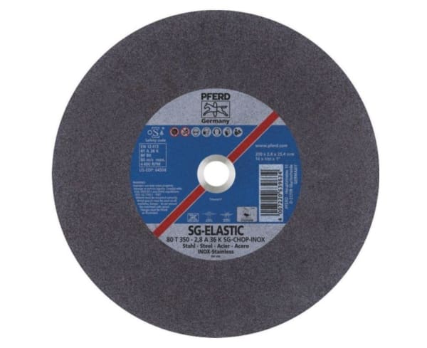PFERD CUTTING DISC PREMIUM 80T 350X2.8 INOX CHOP 69620717 - QWS - Welding Supply Solutions