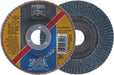 PFERD FLAP DISC 115MM 120G ZIRC - QWS - Welding Supply Solutions