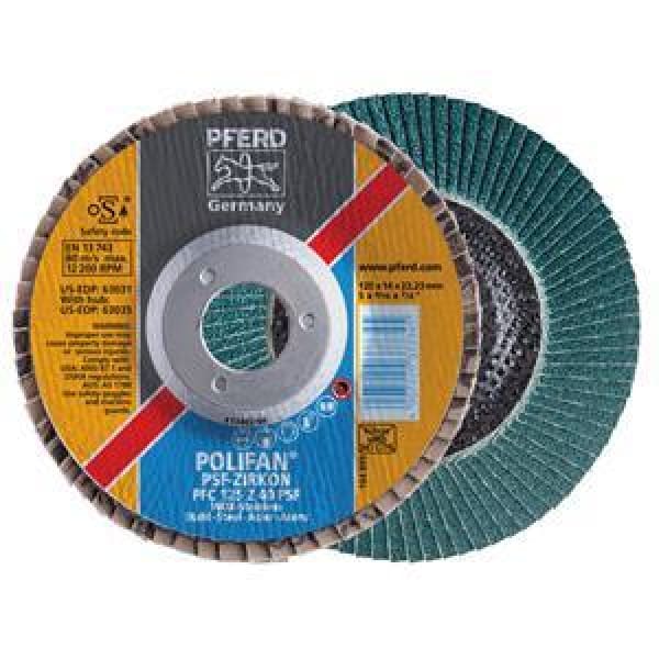 PFERD FLAP DISC 180MM 120G ZIRC - QWS - Welding Supply Solutions