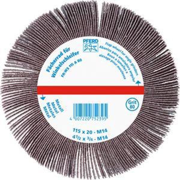 PFERD FLAP WHEEL FR 12520 A120 GRIT - QWS - Welding Supply Solutions