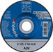 PFERD GRINDING DISC 125X7MM 24N SG-ALU D - QWS - Welding Supply Solutions