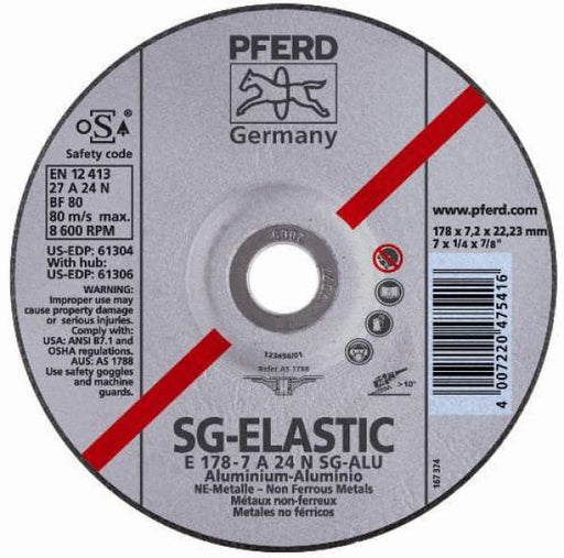 PFERD GRINDING DISC 230MM ALUM E230-7A N - QWS - Welding Supply Solutions