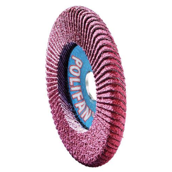 PFERD PFR 125MM 60G CO CURVE POLIFAN MED 11MM FLAP DISC - QWS - Welding Supply Solutions