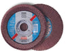 PFERD PFR 125MM A40 SGP CURVE POLIFAN LGE FLAP DISC COOL ALU - QWS - Welding Supply Solutions