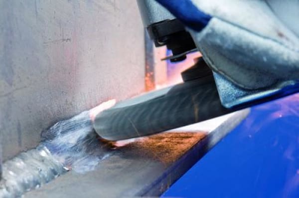 PFERD PFR 125MM Z40 SGP CURVE POLIFAN LGE 14MM FLAP DISC - QWS - Welding Supply Solutions