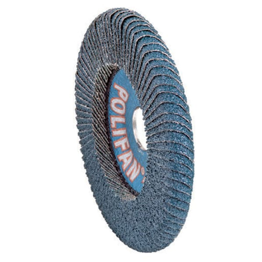 PFERD PFR 125MM Z40 SGP CURVE POLIFAN MED 11MM FLAP DISC - QWS - Welding Supply Solutions