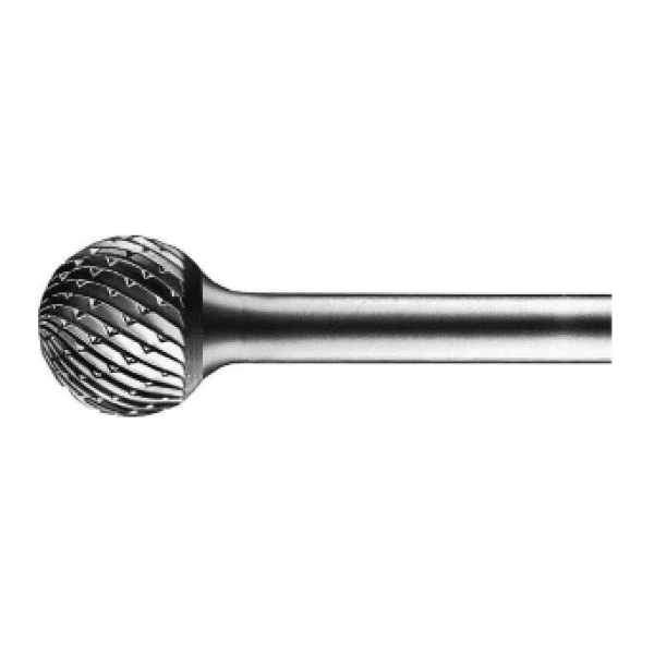PFERD TUNGSTEN CARBIDE BURR 3/8 X 5/16 BALL SHAPE - QWS - Welding Supply Solutions