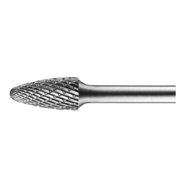 PFERD TUNGSTEN CARBIDE BURR RBF 1225/6 Z3P TREE RADIUS - QWS - Welding Supply Solutions