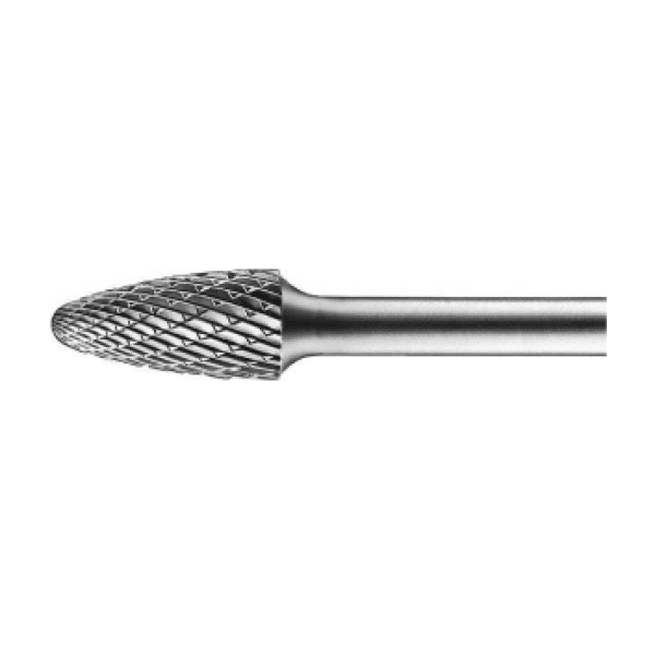 PFERD TUNGSTEN CARBIDE BURR RBF 9.5X19X6.35 EXT SHANK - QWS - Welding Supply Solutions