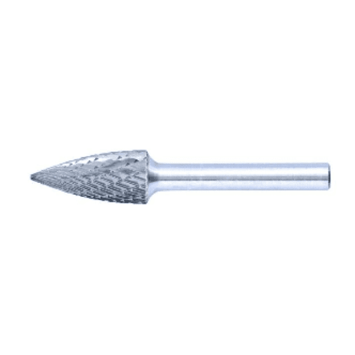 PFERD TUNGSTEN CARBIDE BURR TOUGH SPG POINTED TREE 1225/6.35 - QWS - Welding Supply Solutions
